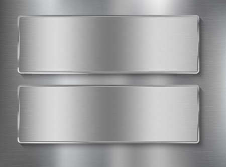 Metal background.Vector illustrationのイラスト素材