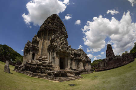 Pimai castle, historical park and ancient castle in Nakhon Ratchasima, Thailandのeditorial素材