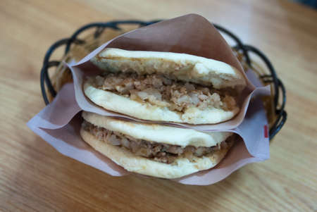 Chinese Hamburger, Beijingの写真素材