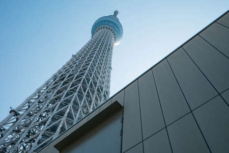 Tokyo, Japan - Mar 22, 2016 : Tokyo Sky Tree tower, the tallest structure in Japan in 2010のeditorial素材