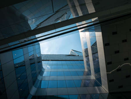Bangkok, Thailand - May 8, 2016 : Central Embassy shopping mall modern building Towers in Bangkok City, Thailand.のeditorial素材