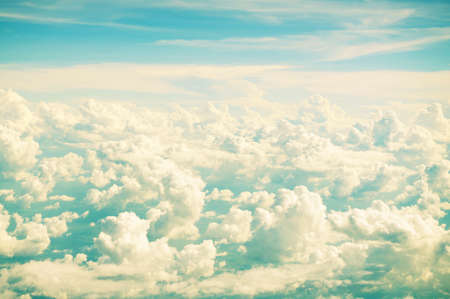 Retro vintage color sky background
