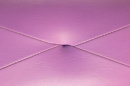 Purple leather background with the seamの写真素材