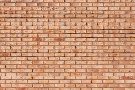 Grunge old red brick pattern wall textured background.