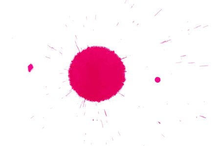 Grunge red droplet splash textured background (Vector). Use for decoration, aging or old layerのイラスト素材