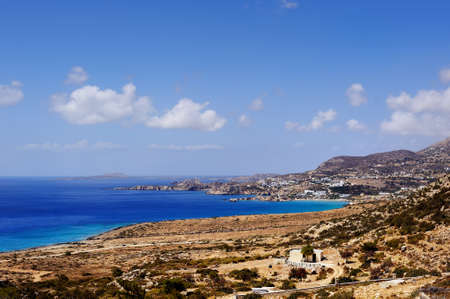 Beautiful greece wonderful island and sea.の写真素材