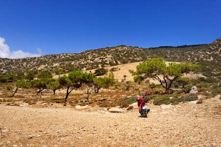 Beautiful greece wonderful islandの写真素材