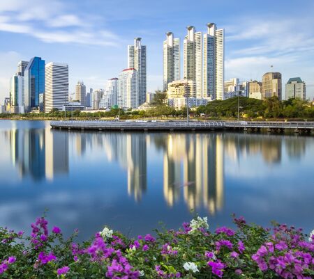 Bangkok city downtownのeditorial素材