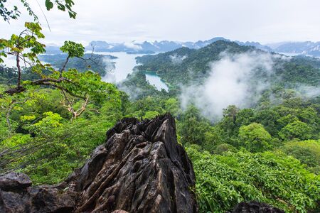 Tarzan View Point at Thailandの写真素材