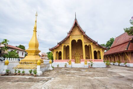 Wat Sensoukharam in Luang Prabang  Laosの写真素材