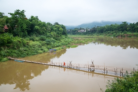 luang prabang , Laosのeditorial素材