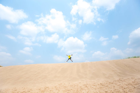 Happy Time Summer Season at Sam Phan Bok, Ubon Ratchathaniの写真素材