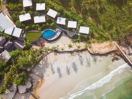 Resort Hotel at Thailand Sea at Trat , Thailandのeditorial素材