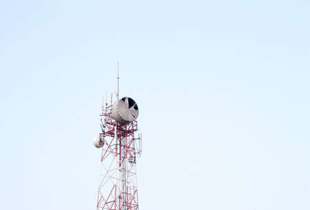 mobile antenna towerの写真素材