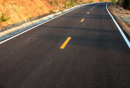 mountain roadの写真素材