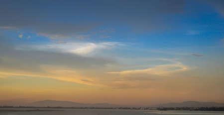 twilight skyの写真素材