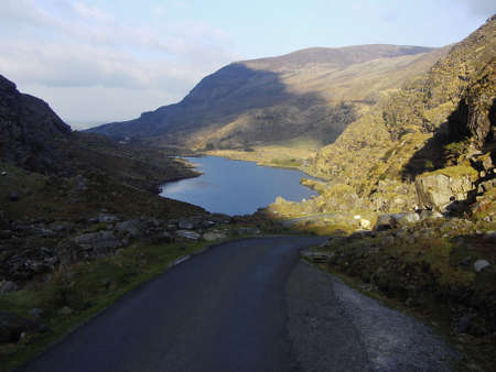 Gap of dunloe, county Kerry, Irelandの写真素材
