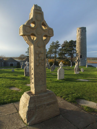 Clonmacnoise County Offalyの写真素材