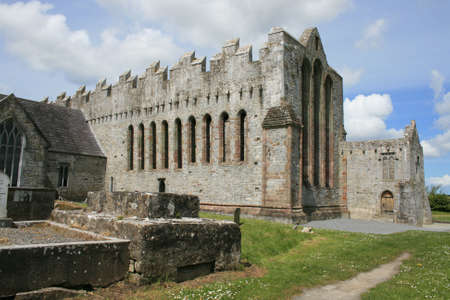 Cathedral ruinsの写真素材