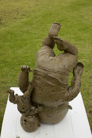 Statues of childrenの写真素材