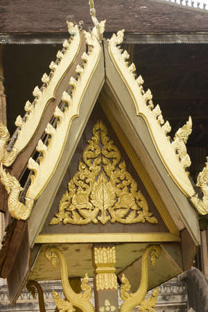 thai style templeの写真素材