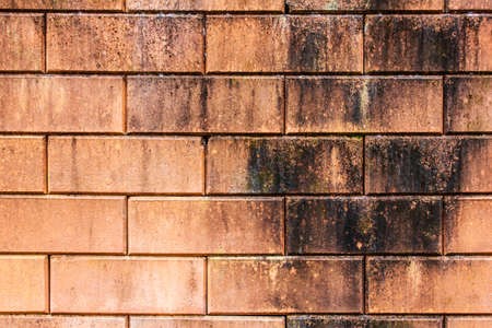 Background of brick wall texture , old wall texure
