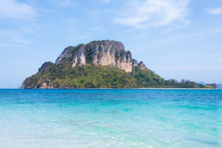 view of andaman sea in Thailand (sae & island)の写真素材