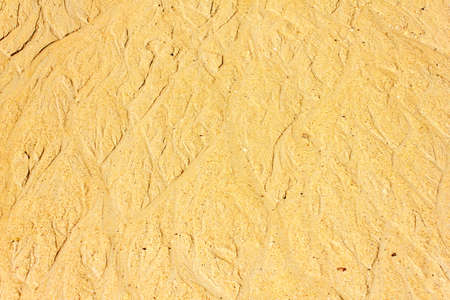 sand pattern of a beach in the summer thailand の写真素材