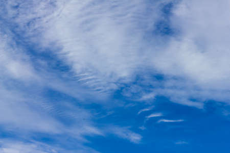 Blue sky background with cloud . background of blue skyの写真素材