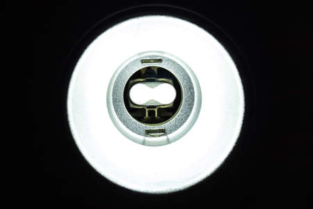 close up of  Down Light On The Ceilingの写真素材