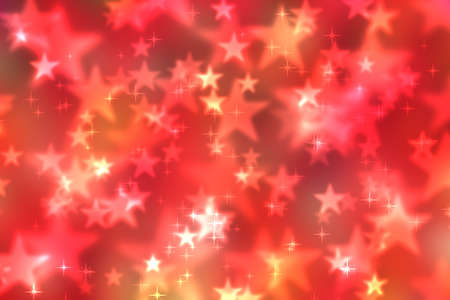Colorful abstract of heart bokeh bright backgroundの写真素材