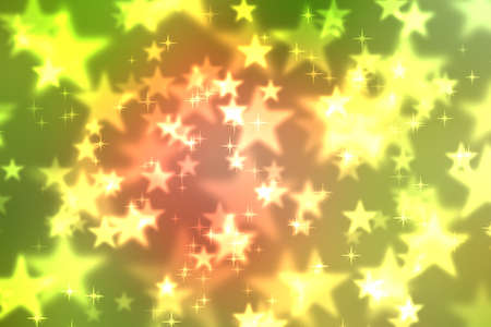 Colorful abstract of heart bokeh bright backgroundの写真素材
