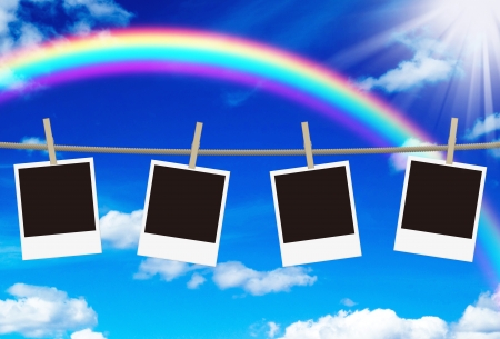 Rainbowの写真素材