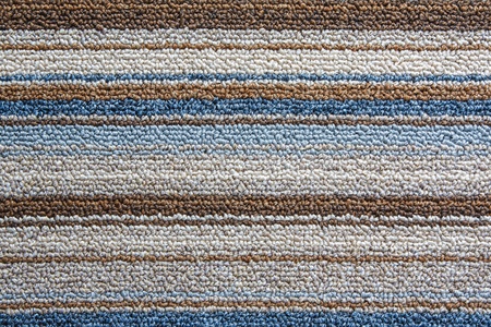 Close up of old blue carpet texture