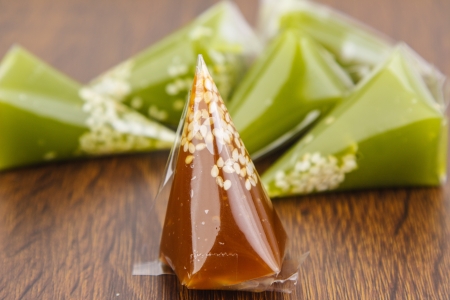 kalamae is one of the most  gift from Koh Samui,Thailand on wooden deskの写真素材