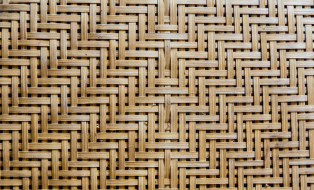 Texture of  brown bamboo weave as background