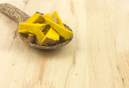 Pumpkins - healthy food on wooden  backgroundの写真素材