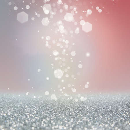 Abstract of Bright and sparkling bokeh background. bokeh-blurred lighting from glitter texture.の写真素材