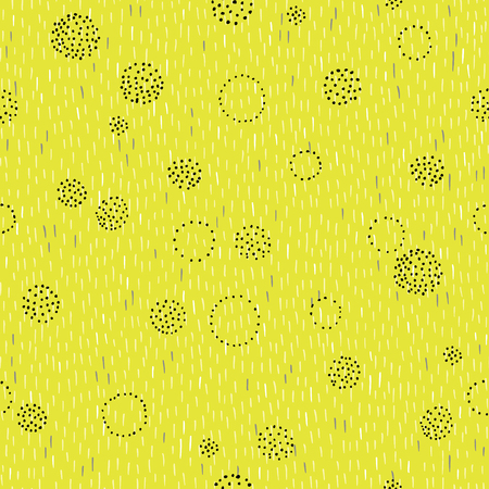 Vector hand drawn abstract seamless pattern. Minimal repeating background. Hipster minimalistic seamless pattern.のイラスト素材