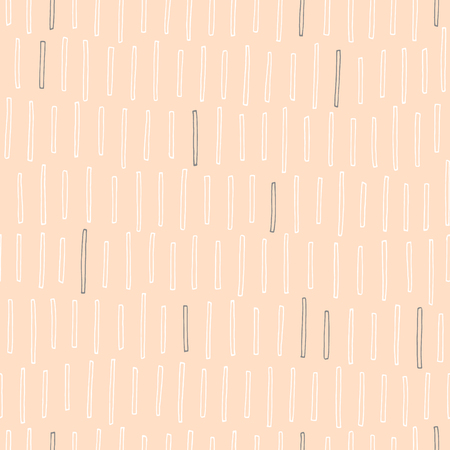 Vector hand drawn abstract seamless pattern. Minimal repeating background. Hipster minimalistic seamless pattern.のイラスト素材