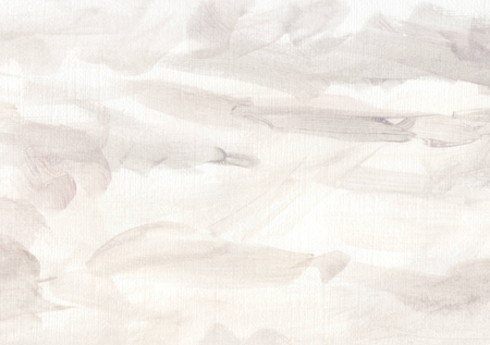 Elegant and soft abstract artistic background. Expressive hand painted backdrop with delicate pastel desaturated colors. Stylish feminine light winter neutral art background. Watercolor abstraction.の写真素材