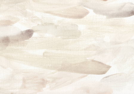 Elegant and soft abstract artistic background. Expressive hand painted backdrop with delicate pastel desaturated colors. Stylish feminine light winter neutral art background. Watercolor abstraction.の写真素材