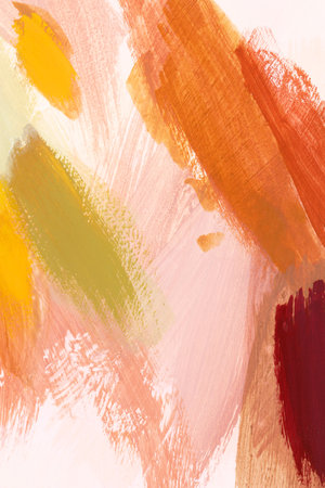 Hand Painted Colorful Watercolor Backgroundの写真素材