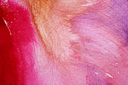Abstract Watercolor Pink Hand Painted Backgroundの写真素材