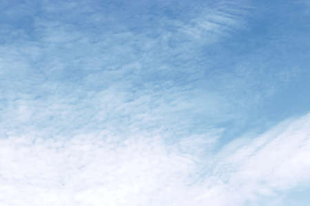 blue sky above light sun.