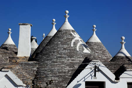 Alberobello, Trulli, Apulia, Italyの写真素材
