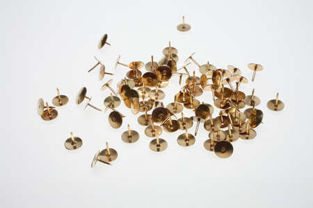 thumb tack or push pin is a short nail or pin