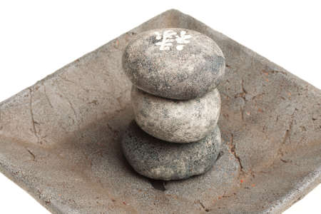 Japanese healing stones, Feng Shui Stonesの写真素材