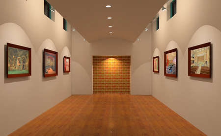 rendering galleryの写真素材