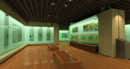 rendering galleryの写真素材